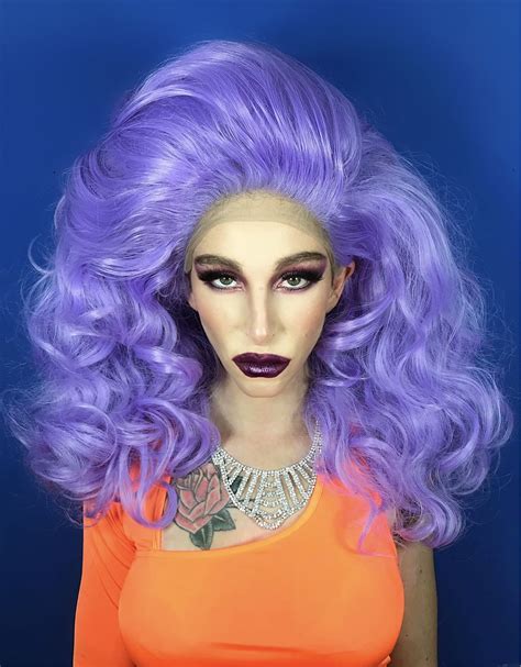 drag queen wig styling